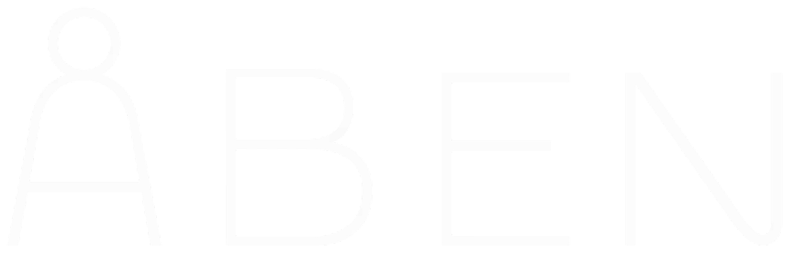 ÅBEN logo white