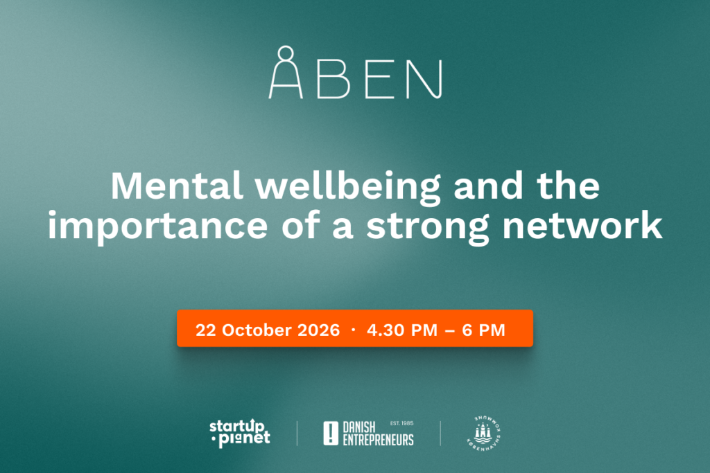 StartUp Talk – Mental wellbeing