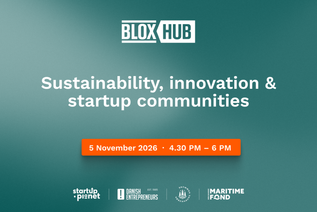 StartUp Talk – Sustainability, innovation and startup community