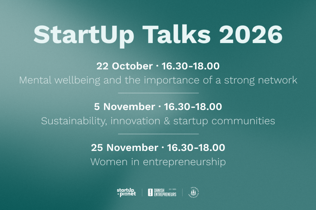 Aktiviteter - StartUp Talks 2026